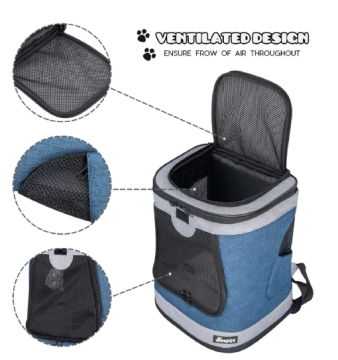 Рюкзак-переноска для домашніх тварин Bestopet Blue
