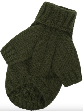 Светр в'язаний DogsBomba Косичка, хакі