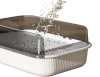 Туалет для котів Derby Plastic Cat Litter Box Greenery