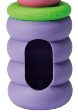 Диспенсер для собак Marshmallow Bucket -Poop Bag Dispenser With Compostable Bags Neon Jam