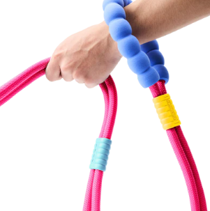 Поводок для собак Maogoublue Marshmallow Standard Dog Leash - Barbiecore Pink