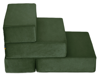 Ступени для собак Harley & Cho Tetris Green Velour Double