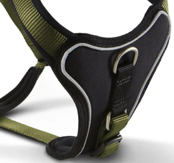 Шлейка Wolters Professional Comfort смягчена для собак Оливковый