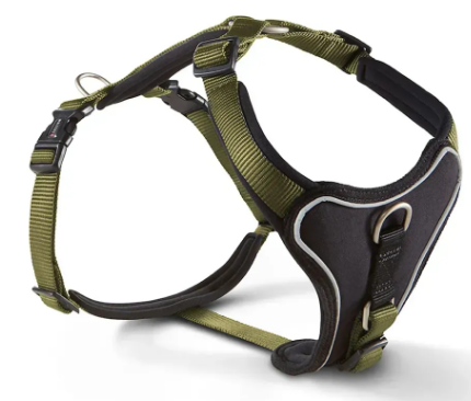 Шлейка Wolters Professional Comfort смягчена для собак Оливковый