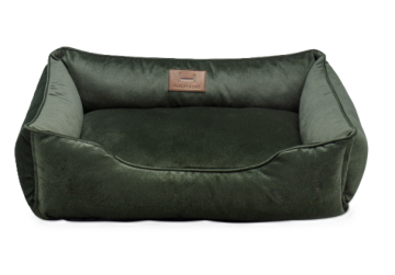 Лежак Harley and Cho Dreamer Velour Green для собак і котів