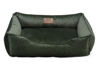 Лежак Harley and Cho Dreamer Velour Green для собак и кошек