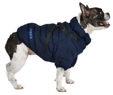 Курточка тепла для собак Soft Jumper Puppia Navy