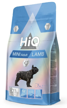 Сухий корм HiQ Mini Adult Lamb для дорослих собак малих порід