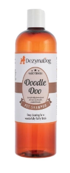Шампунь Dezynadog Doodle Doo розплутує знежирює і кондиціонує шерсть для порід із каракулевою шерстю, робить пухнастою блискучою і легкою в укладанні