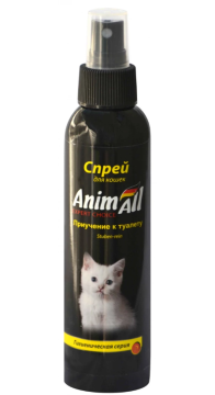Спрей AnimAll для залучення до туалету кошенят