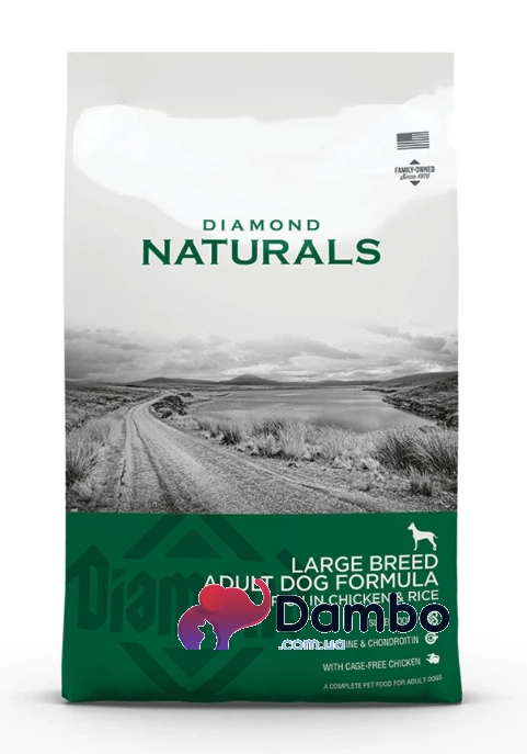 Diamond Naturals Adult Large Breed Chicken Rice 2763.1 DAMBO