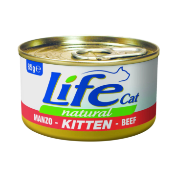 Life Cat Natural для котят с говядиной