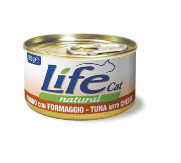 Life Cat Natural Тунец с сыром