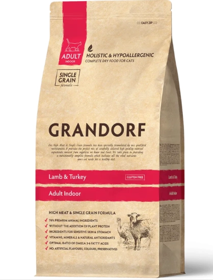 Grandorf Lamb & Rice Adult Indoor Cat