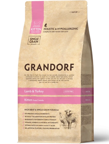 Grandorf Lamb & Rice Kitten