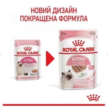 Консервированный корм для котят (паштет)  Royal Canin Kitten Instinctive Loaf