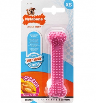 Игрушка Nylabone Puppy Chew Dental Bone