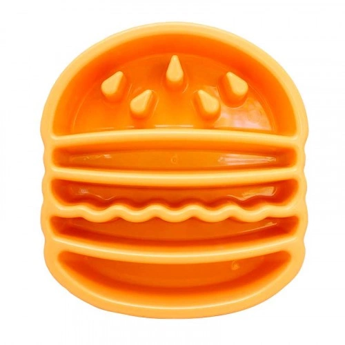 Миска для повільного годування ZippyPaws - Happy Bowl Hamburger
