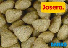 Вид гранул корма Josera JosiCat для котов Изображение крокет корма Josera JosiCat для котов
