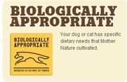 Концепция биологического соответствия проста: включить в состав свежие ингредиенты, которые являются естественной пищей собак и кошек (в правильном соотношении и количестве) и исключить ингредиенты вроде зерновых культур, которые не входят в естественное питание.