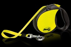 Flexi Neon L Поводок-рулетка Flexi Neon L для собак весом до 50 кг, лента - 5 м.