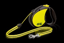 Flexi Neon M Поводок-рулетка Flexi Neon M для собак весом до 25 кг, трос - 5 м.